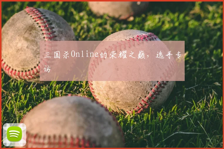 三国杀Online的荣耀之巅，选手专访